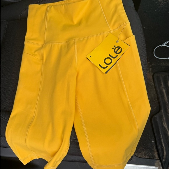 Lole Step Up women's tight shorts in Marigold Colour - Size XS - Picture 5 of 11